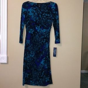 Turquoise Chaps dress, size small